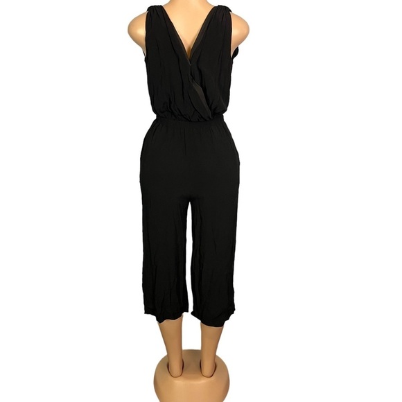 Madewell Black Cropped Jumpsuit - Picture 6 of 10